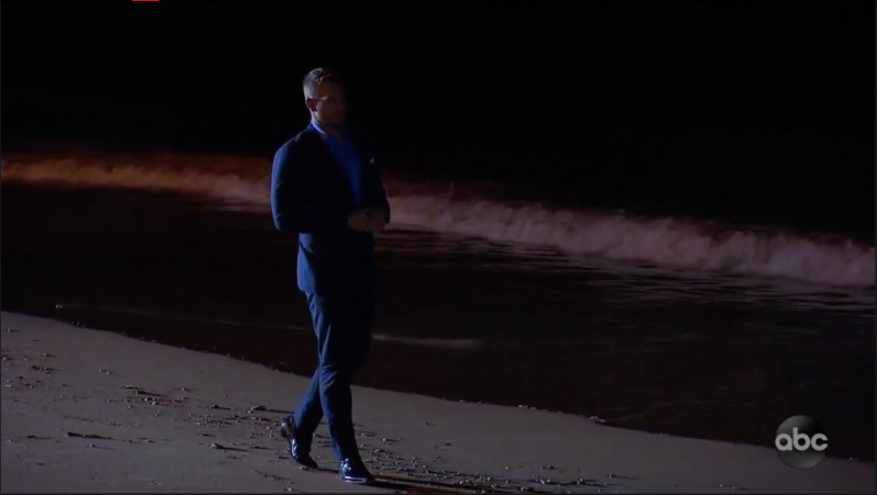 Colton Underwood week 5 the bachelor rose ceremony