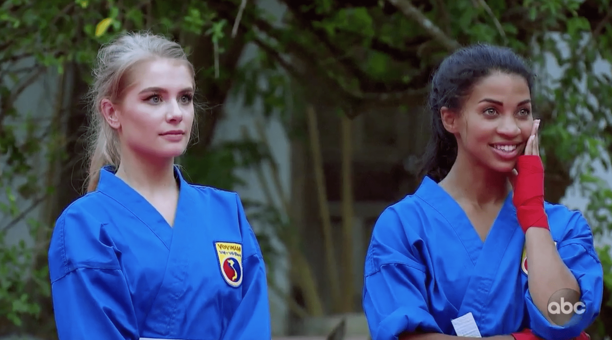 Demi and Katie on The Bachelor