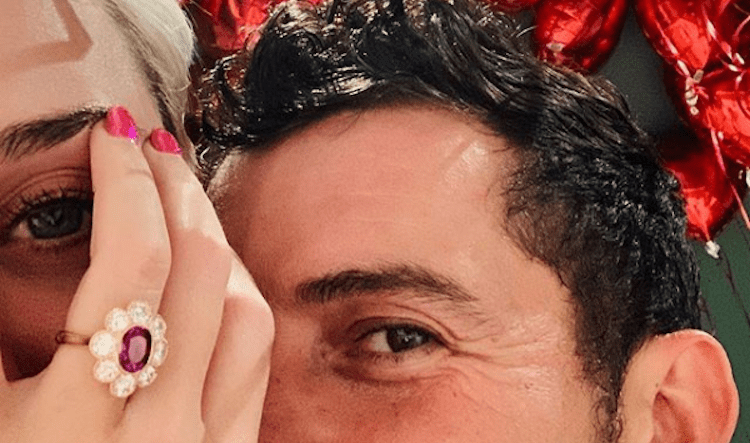 How much did Katy Perrys engagement ring from orlando bloom cost