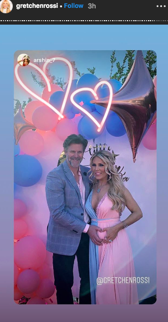 Gretchen Rossi Slade Smiley baby shower