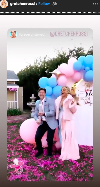 Gretchen Rossi Slade Smiley baby shower