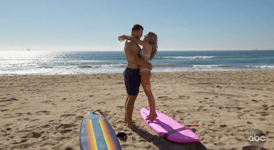 Cassie and Colton on the beach