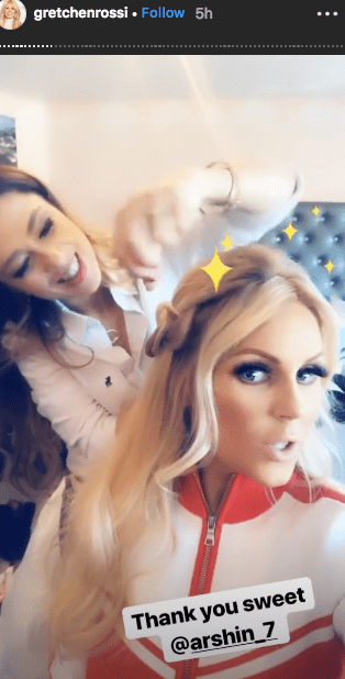 Gretchen Rossi Slade Smiley baby shower