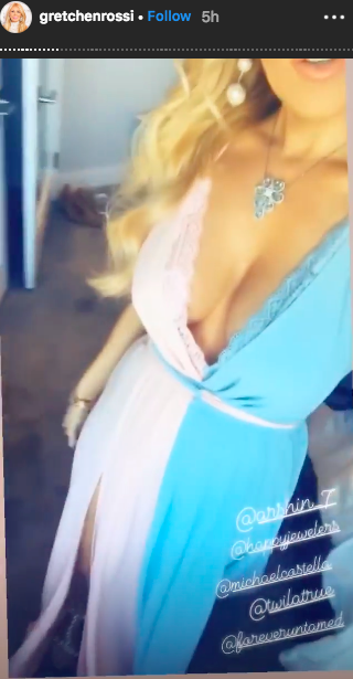 Gretchen Rossi Slade Smiley baby shower