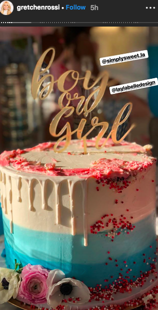 Gretchen Rossi Slade Smiley baby shower