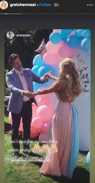 Gretchen Rossi Slade Smiley baby shower