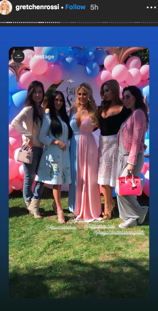Gretchen Rossi Slade Smiley baby shower