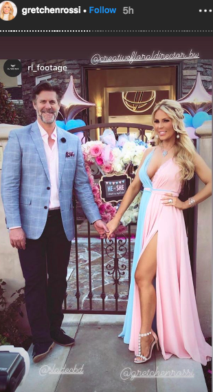Gretchen Rossi Slade Smiley baby shower