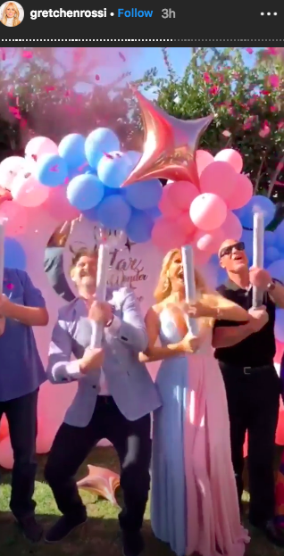 Gretchen Rossi Slade Smiley baby shower