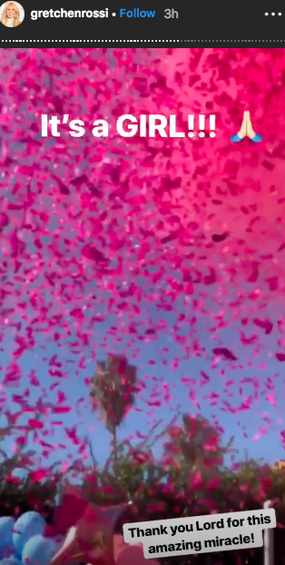 Gretchen Rossi Slade Smiley baby shower