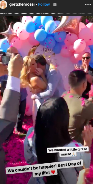 Gretchen Rossi Slade Smiley baby shower