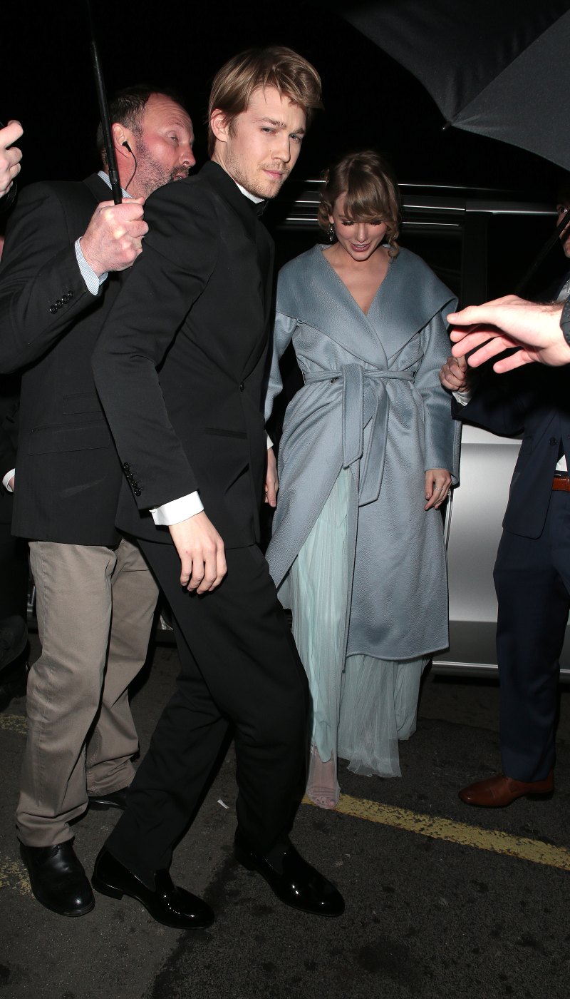 Taylor Swift and Joe Alwyn at the BAFTAs