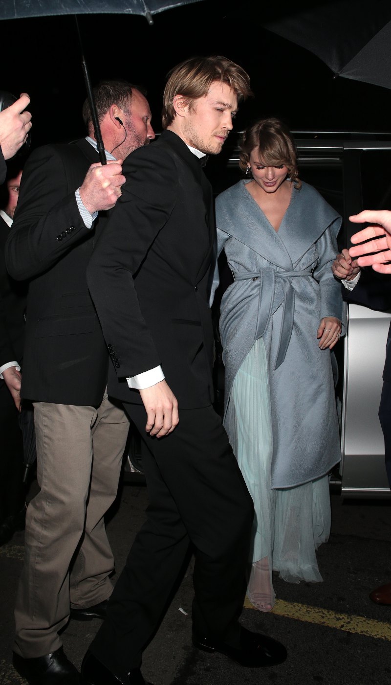 Taylor Swift and Joe Alwyn at the BAFTAs