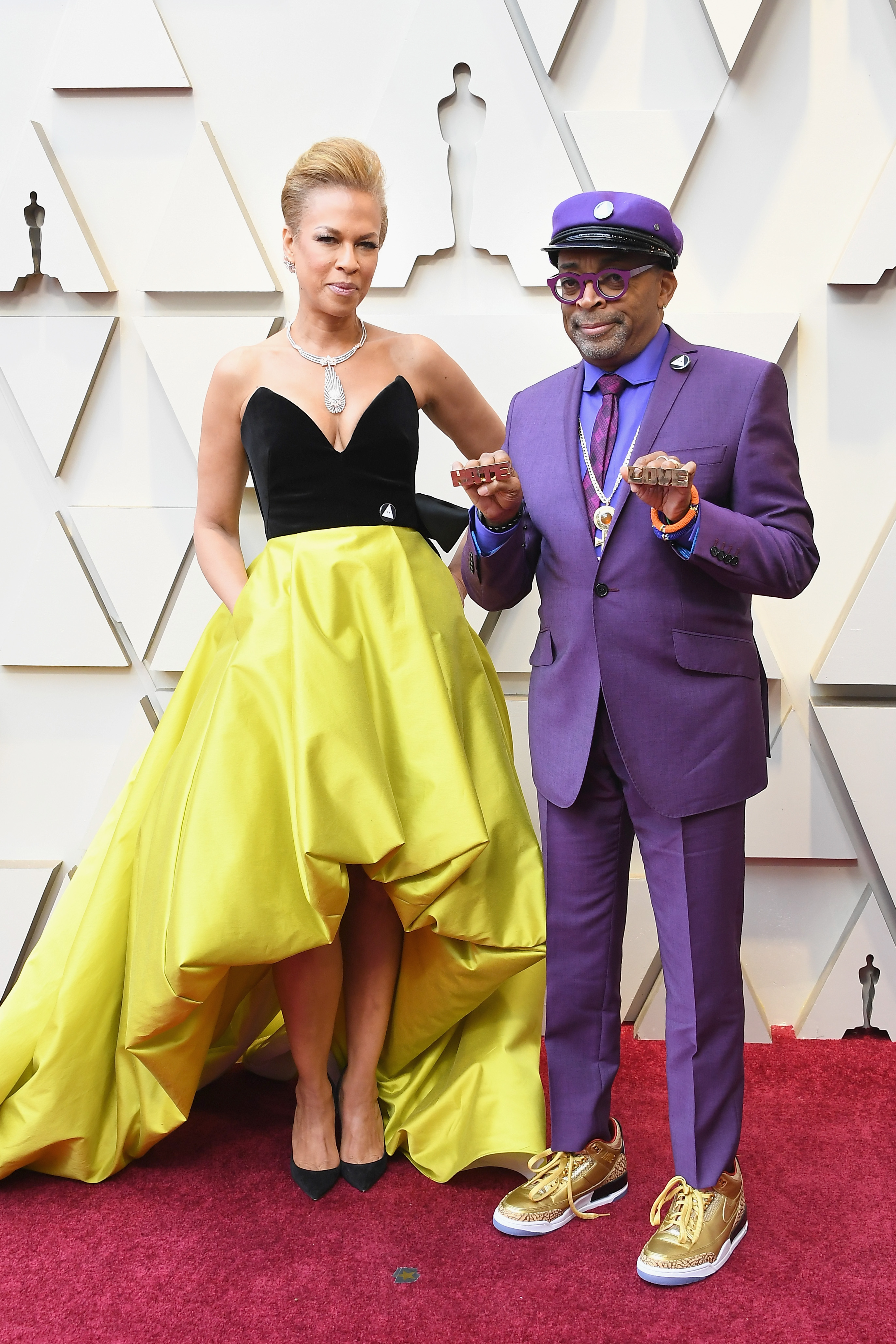 Tonya Lewis Lee and Director Spike Lee