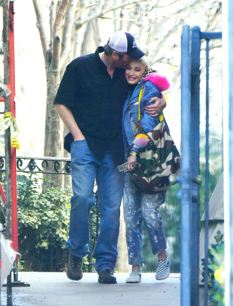 blake shelton gwen stefani los angeles