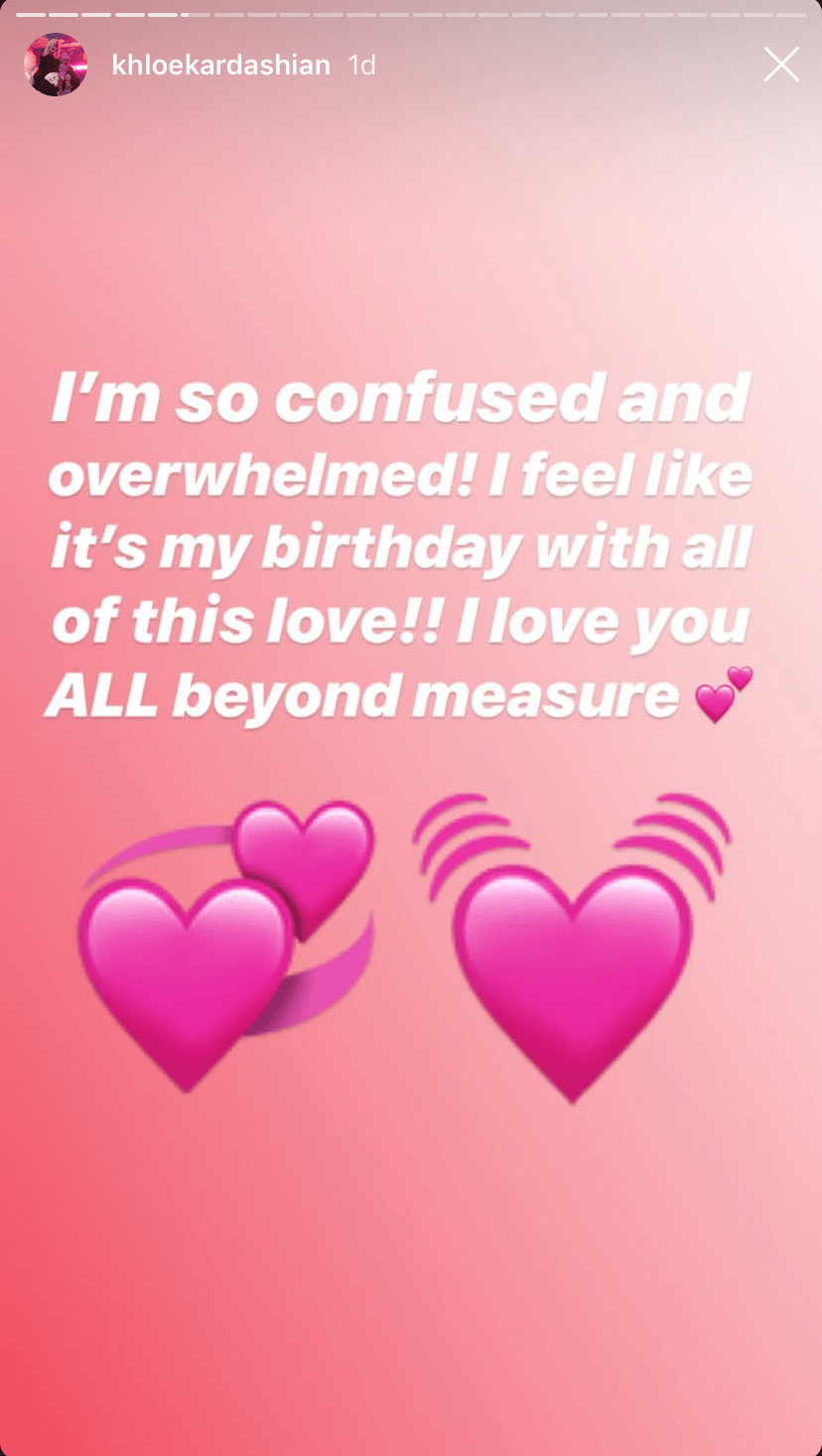 khloe kardashian tristan thompson split valentine's day instagram stories