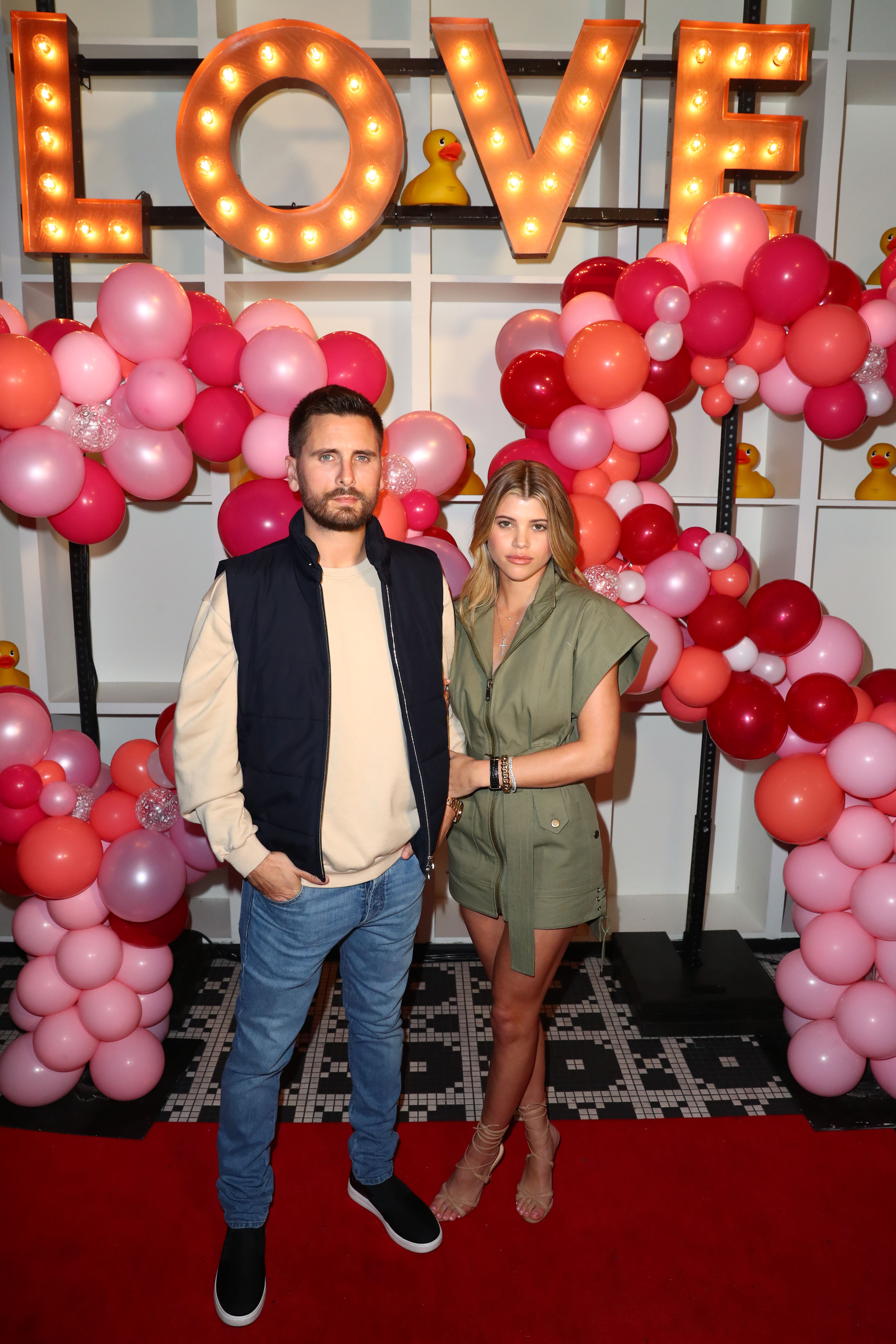 scott-disick-sofia-richie-valentines-day-sweet-factory-san-diego