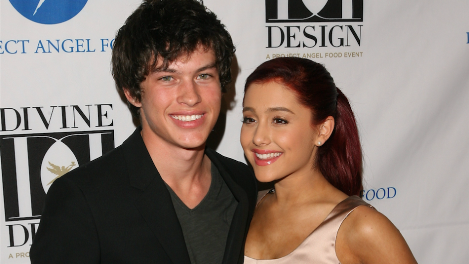 Graham Phillips posing with Ariana Grande in 2011.