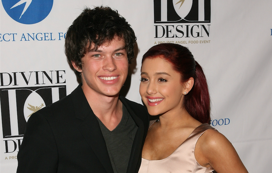 Graham Phillips posing with Ariana Grande in 2011.