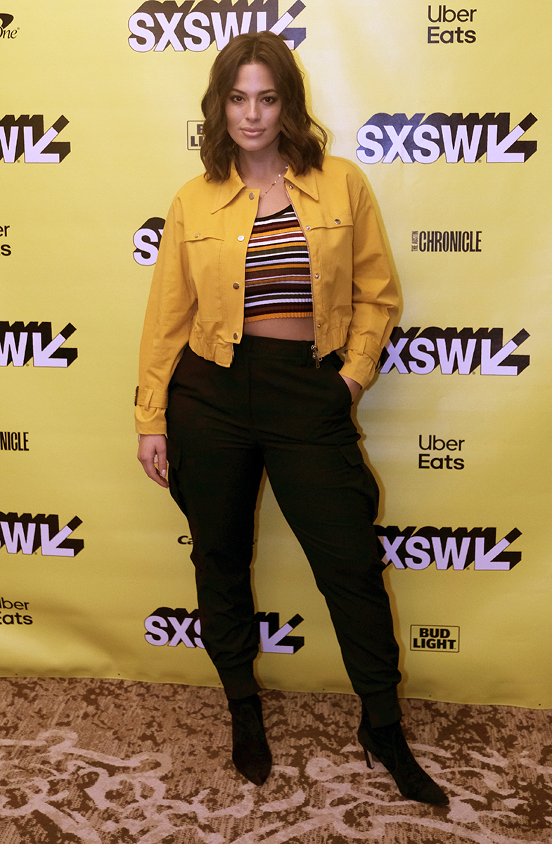 Ashley Graham Rocks a Crop Top