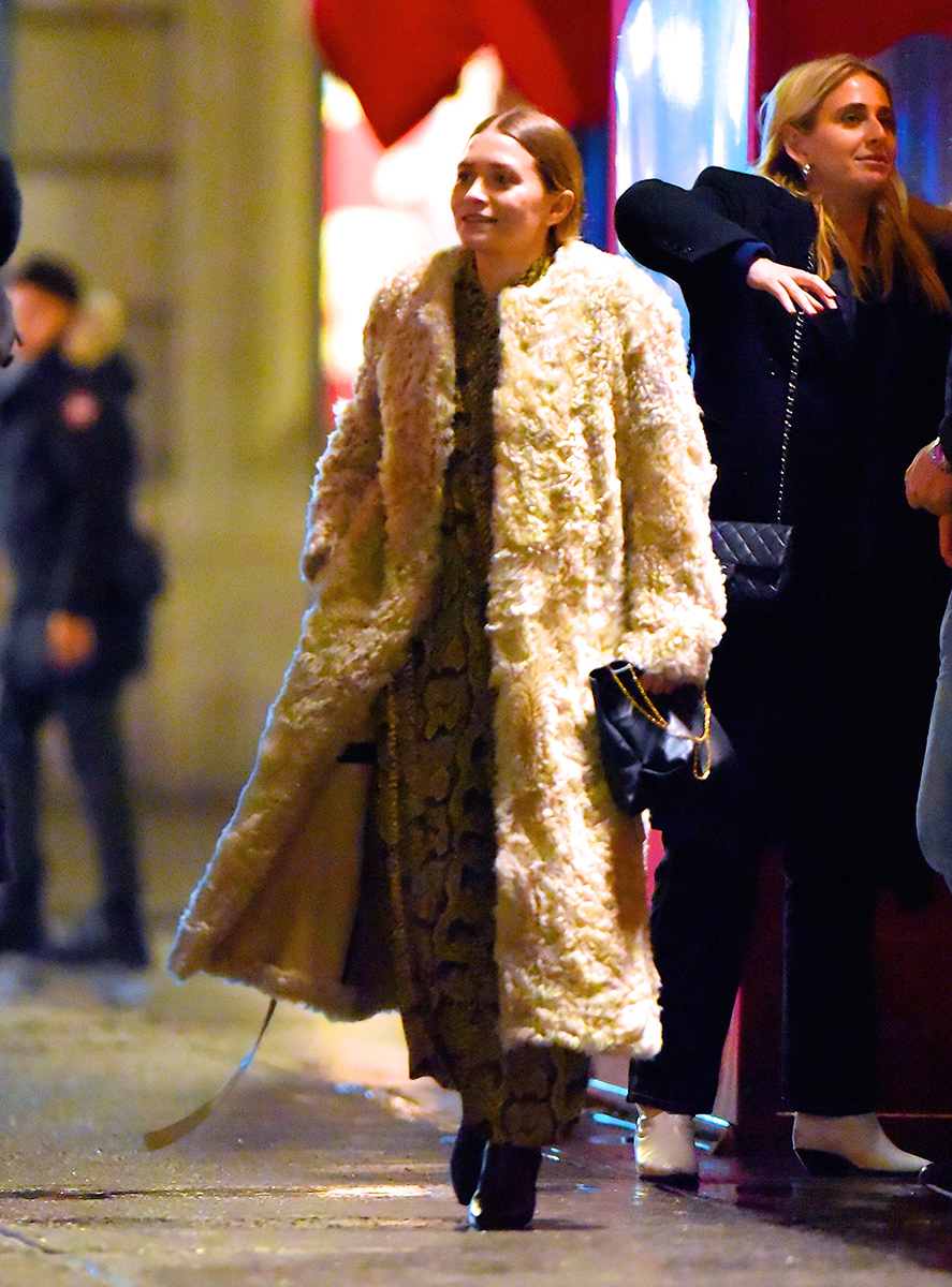 Ashley Olsen is seen out and about in Manhattan on March 2