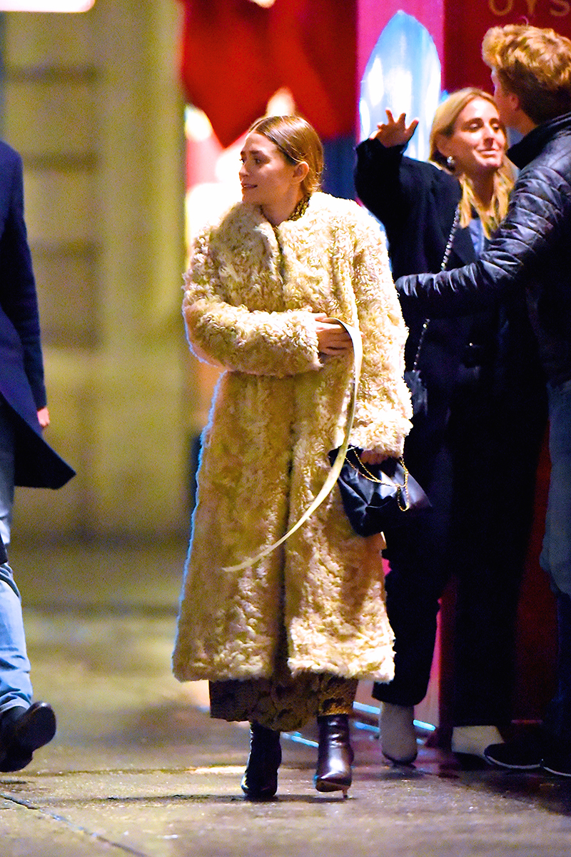 Ashley Olsen is seen out and about in Manhattan on March 2
