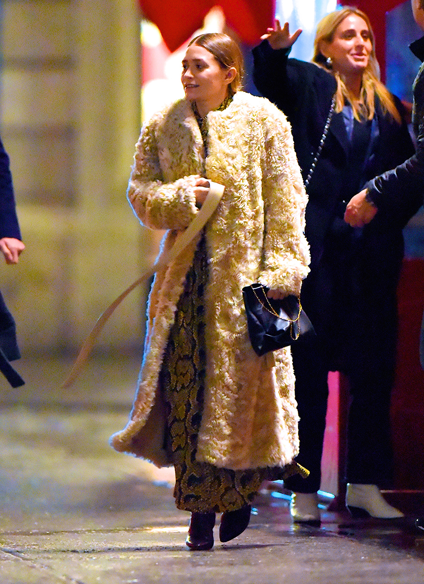 Ashley Olsen is seen out and about in Manhattan on March 2