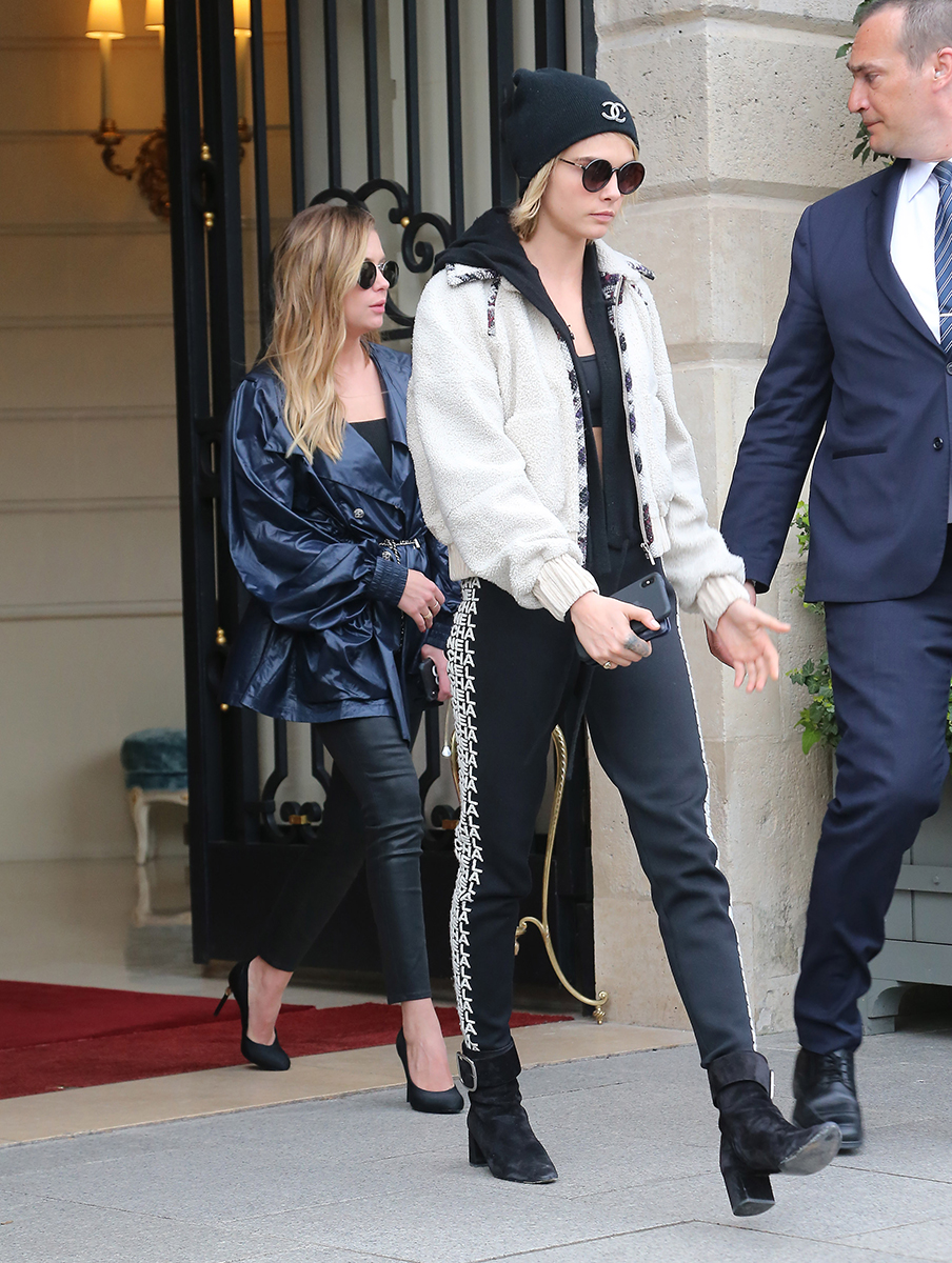 Cara Delevingne and Girlfriend Ashley Benson Spotted Looking Chic As All Heck in Paris
