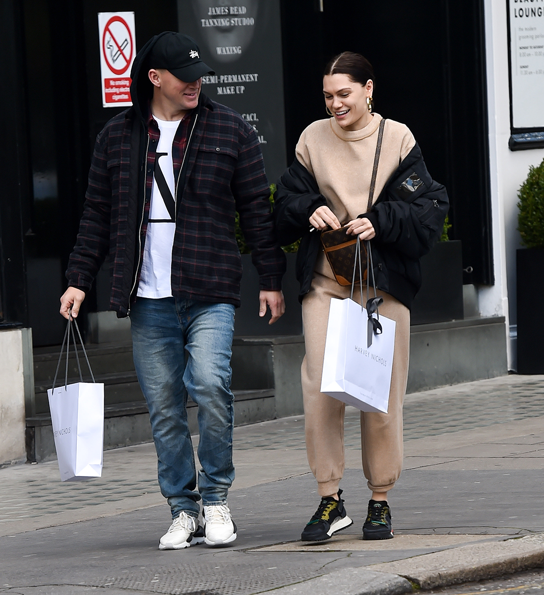 Channing Tatum and Jessie J Are All Smiles in London