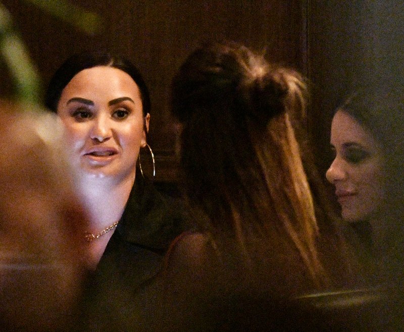 Demi Lovato Spotted Having Dinner With Friends Amid Henri Levy Breakup