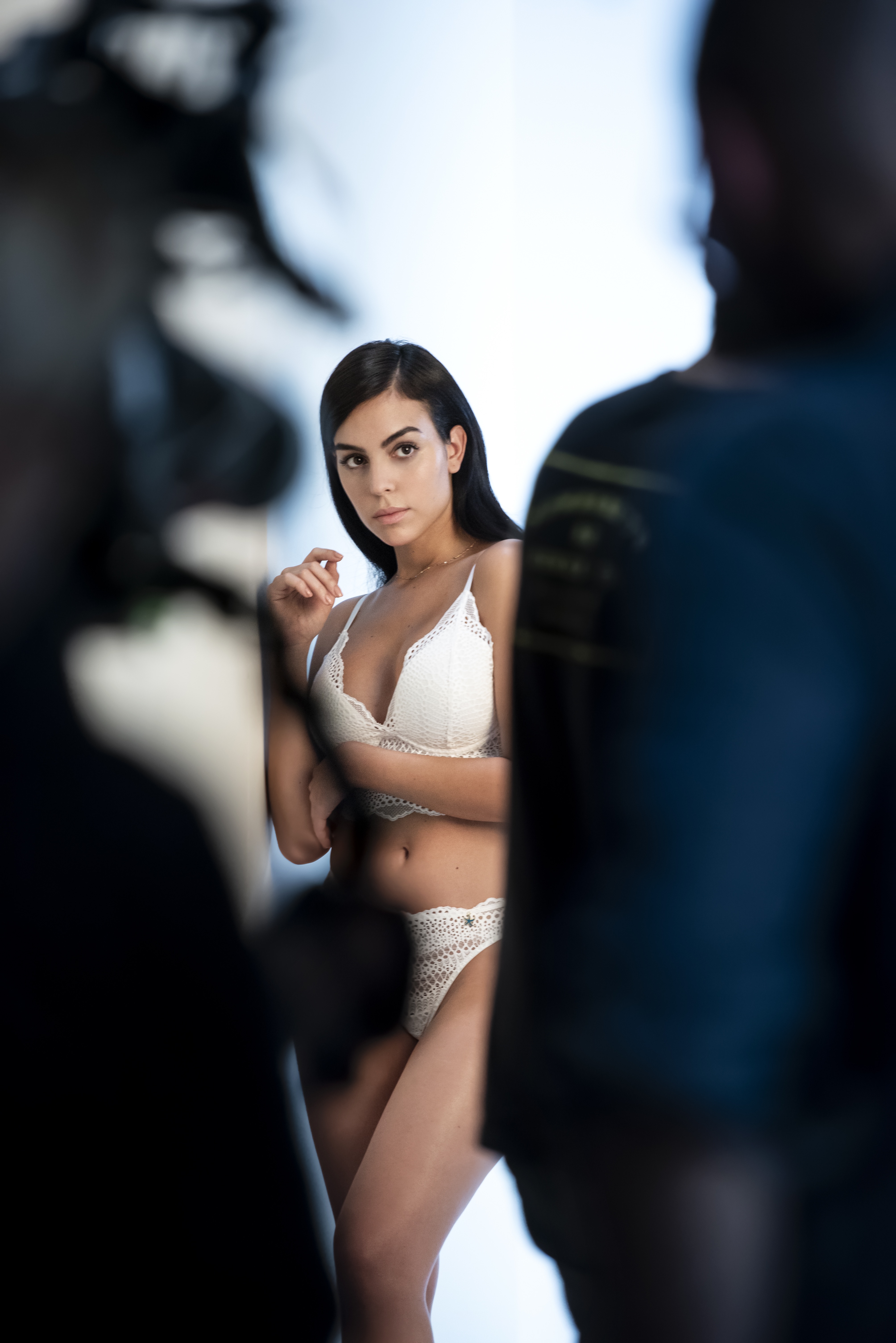 Georgina Rodriguez shows off curves for lingerie brand Yamamay