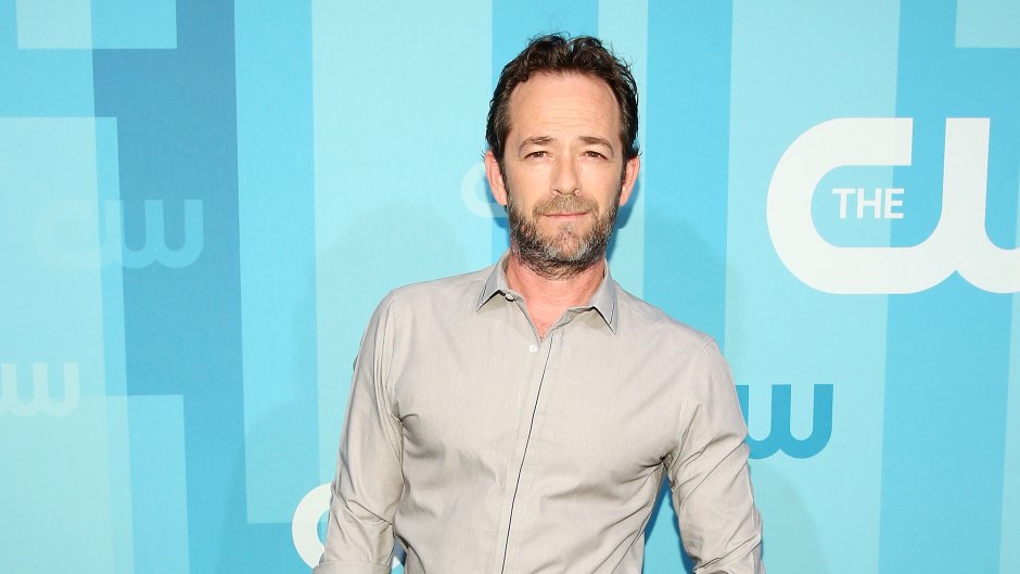 Luke Perry On CW Red Carpet