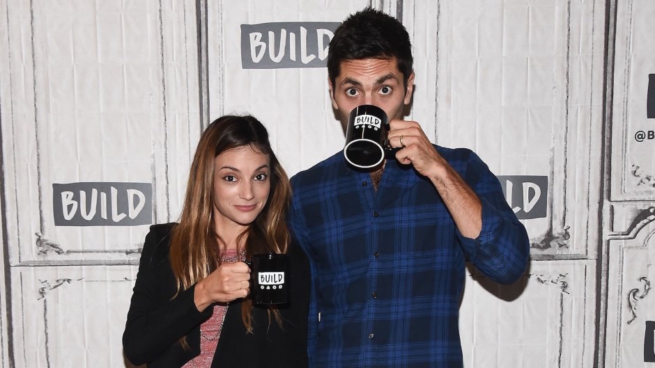nev and laura with coffee cups