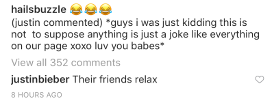 Justin Bieber reacts to Shawn Mendes liking Hailey Baldwin photo on instagram