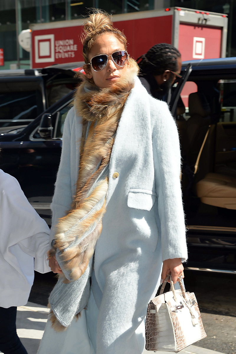 Jennifer Lopez Makes a Rare Appearance With Daughter Emme in NYC