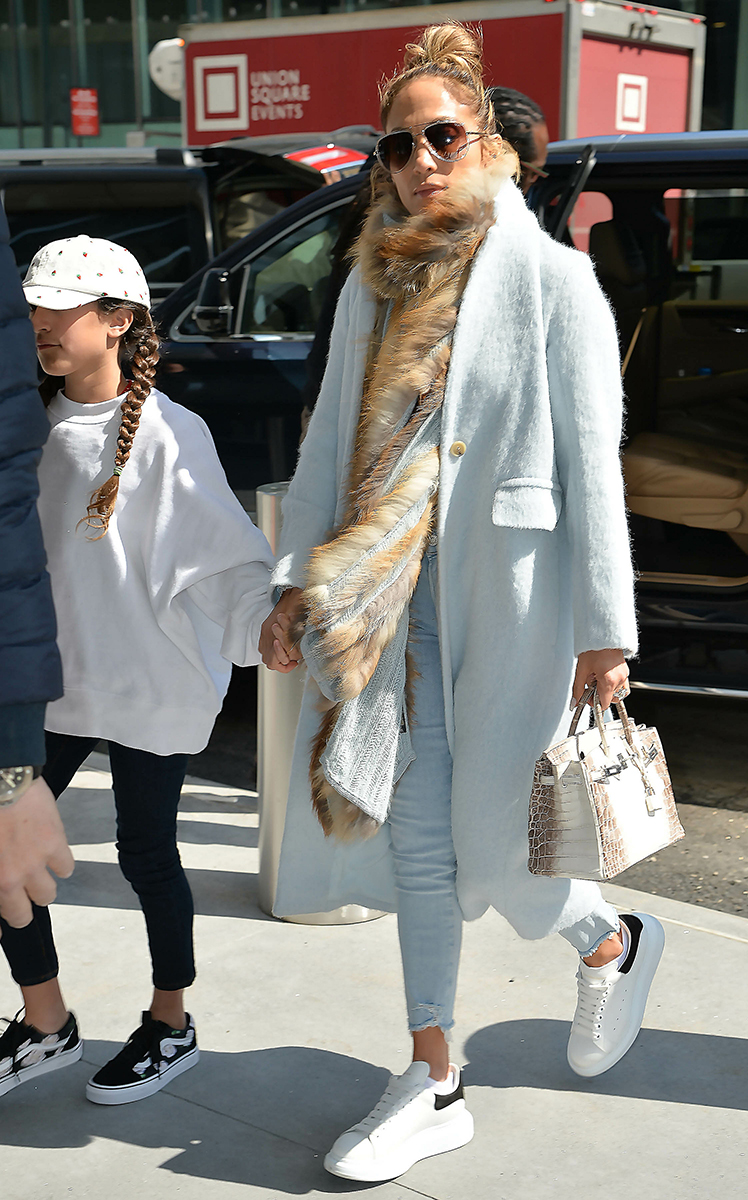 Jennifer Lopez Makes a Rare Appearance With Daughter Emme in NYC