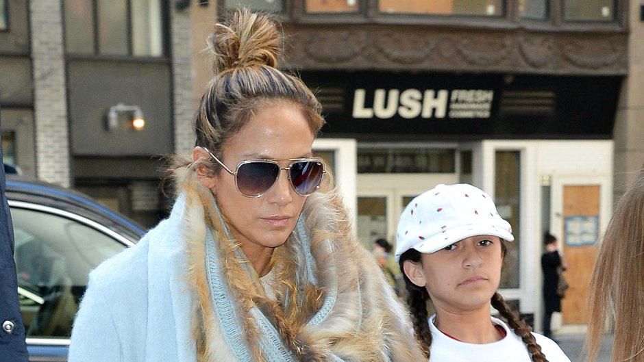 Jennifer Lopez Makes a Rare Appearance With Daughter Emme in NYC