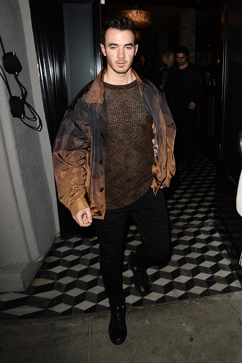 Jonas Brothers and Sophie Turner have a night out in West Hollywood