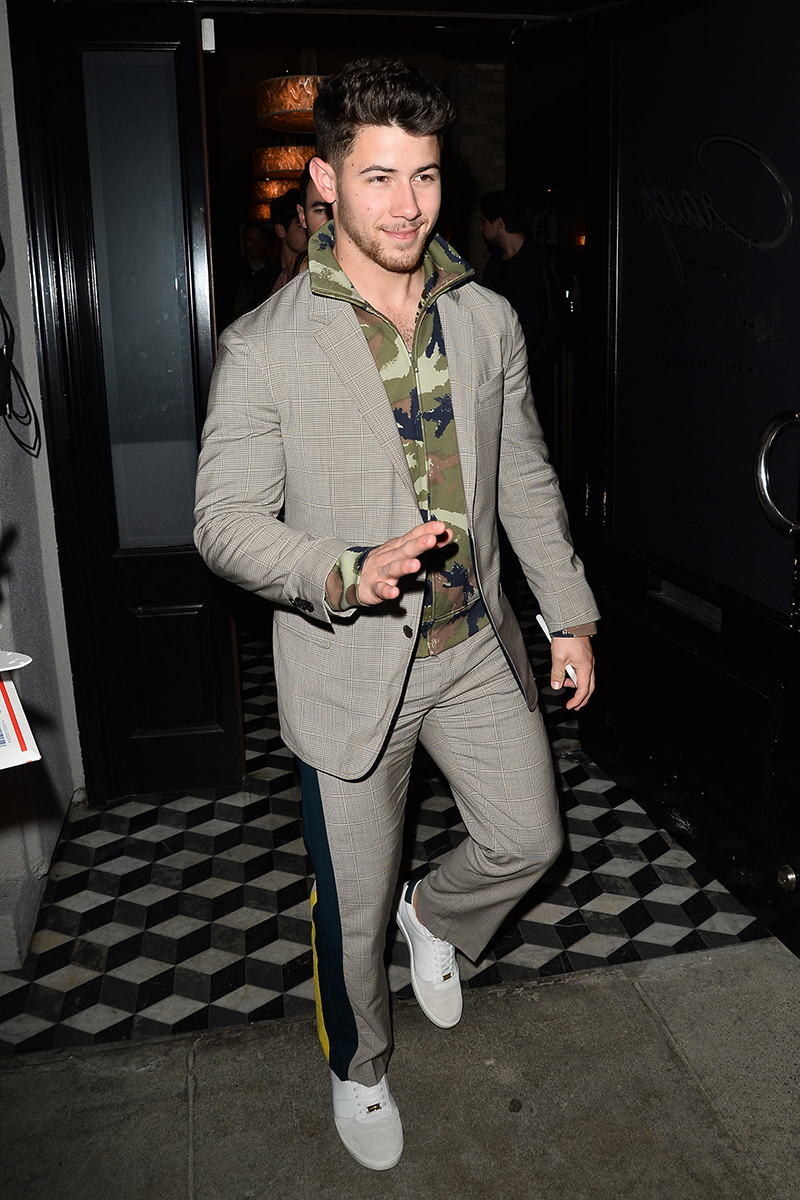 Jonas Brothers and Sophie Turner have a night out in West Hollywood