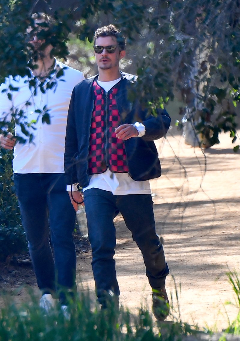 Katy Perry and Orlando Bloom attend Kanye West's Church Service.