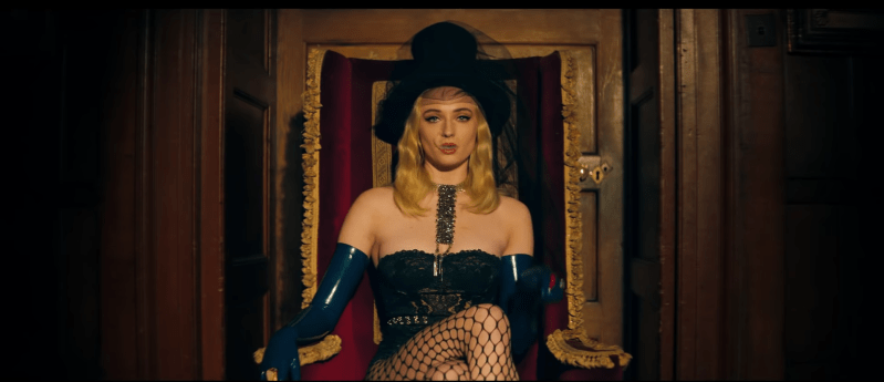 Jonas Brothers music video sophie turner