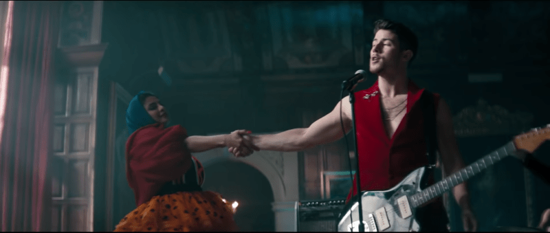 Jonas Brothers music video priyanka chopra nick jonas