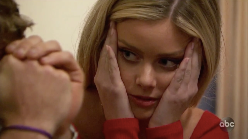 Hannah G Colton Underwood the bachelor finale night one