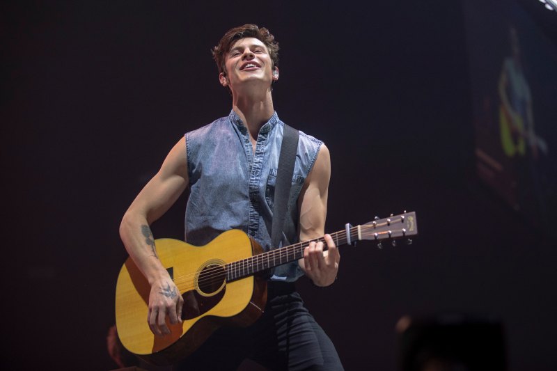 Shawn Mendes biceps