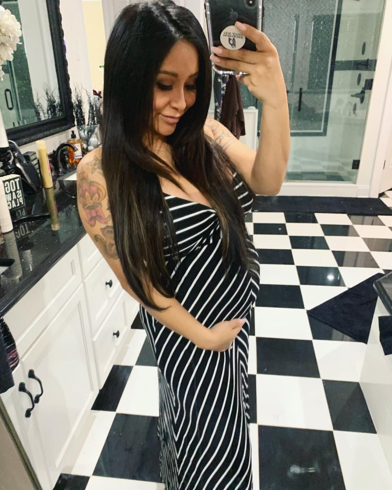 Snooki Claps Back at Fan Shaming Her for Posting Her Baby Bump Too Much