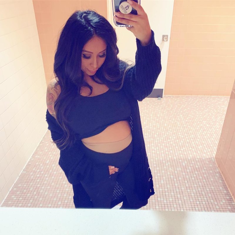 Snooki Claps Back at Fan Shaming Her for Posting Her Baby Bump Too Much