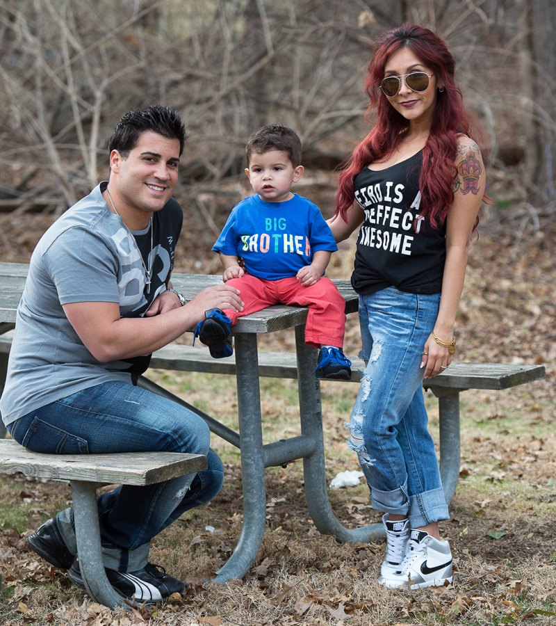 Nicole Snooki Polizzi Jionni LaValle relationship timeline