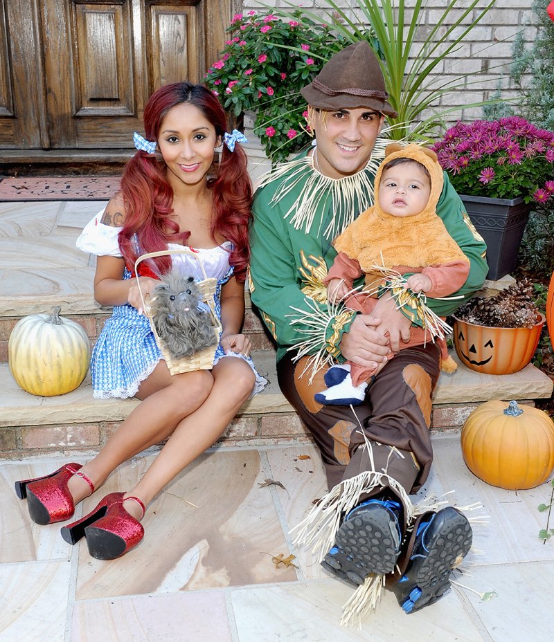 Nicole Snooki Polizzi Jionni LaValle relationship timeline
