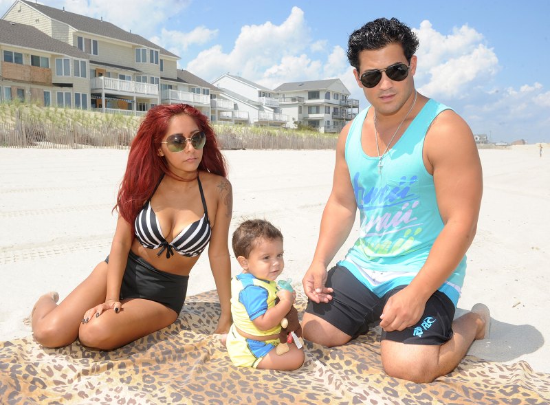 Nicole Snooki Polizzi Jionni LaValle relationship timeline
