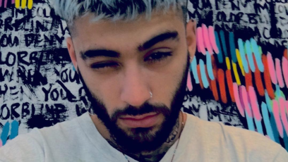 A selfie of Zayn Malik.